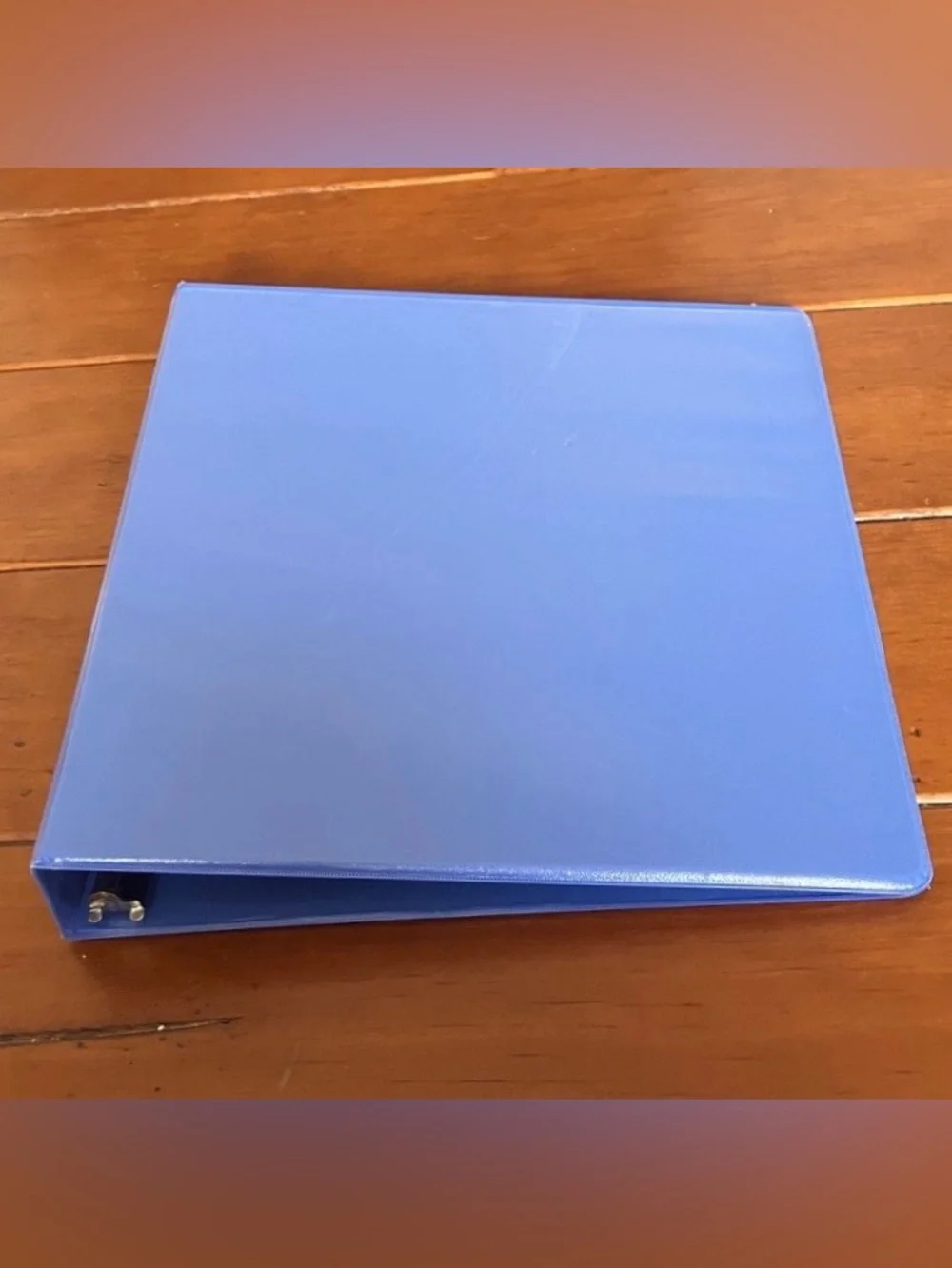 Blue Staples Binder